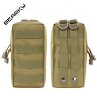  Vertical MOLLE-Compatible Tactical Utility Pouch for Outdoor and Tactical Use